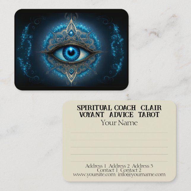 Spiritual Coach - Business Card (Front/Back)