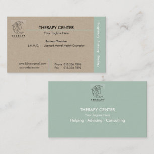 Spiritual Coach   Healer   Therapist  Business Car Business Card
