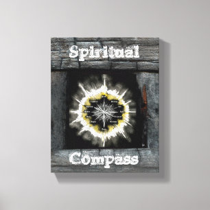 Spiritual Compass Canvas Print