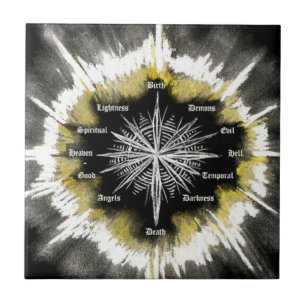Spiritual Compass Tile