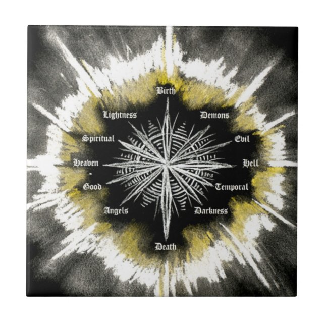 Spiritual Compass Tile (Front)