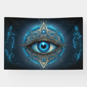 Spiritual Energie Heiler Reiki vinyl banner