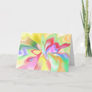 Spiritual Energy Colors Metaphysical Greeting Card