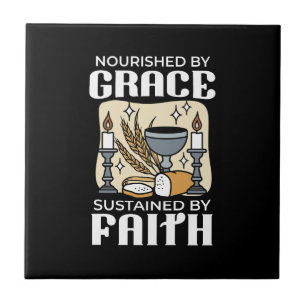 Spiritual Faith and Grace – Uplifting Christian Tile