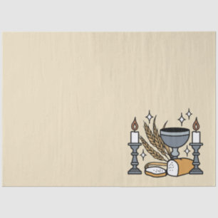 Spiritual Faith and Grace – Uplifting Christian Tissue Paper