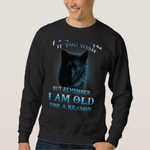 Spiritual Feathers Cool Wolf Head Werewolf Hunter Sweatshirt