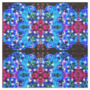 Spiritual flowers fabric