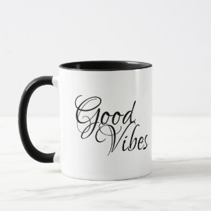 Spiritual Good Vibes Positive Quote Mug