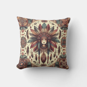 Spiritual Guidance  Throw Pillow