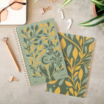 Spiritual Hands Celestial Crescent Moon Monogram Planner<br><div class="desc">Embrace the serenity of nature with our hand-drawn elegant spiritual hands, lush foliage, and enchanting crescent moon planner. Elevate the year with our holistic spiritual theme design with personalized monogram and two additonal text sections to personalize. **Please note the colours can be changed using the Zazzle design tool to suit...</div>