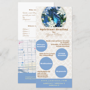 Spiritual Healing - Business Rack Card, Flyer