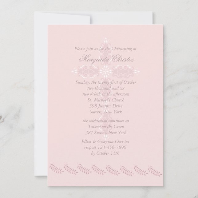 Spiritual Impression Invitation (Front)