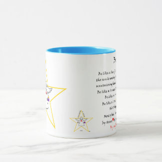 Spiritual, inspirational star angel mug