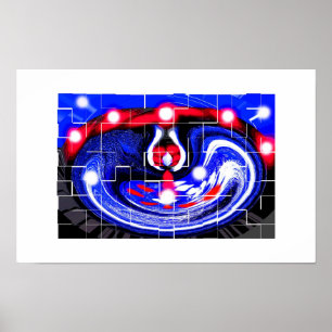 Spiritual invasion art poster