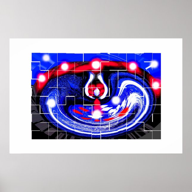 Spiritual invasion art poster (Front)