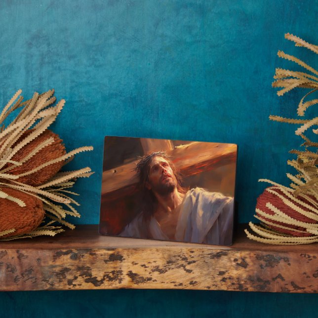 Spiritual Jesus Plaque (Side)