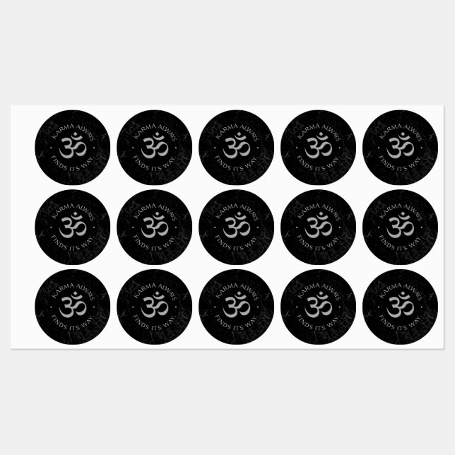 Spiritual Karma Om Design – Mindfulness Collection (Sheet)