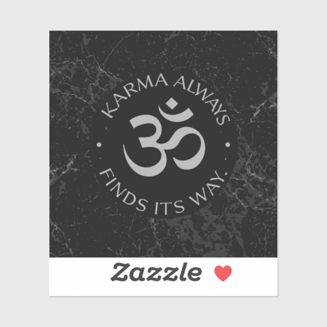 Spiritual Karma Om Design – Mindfulness Collection (Sheet)