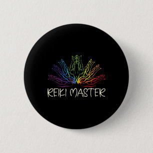 Spiritual Life Energy Healer Reiki Master  2 Inch Round Button