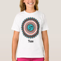 Spiritual Mandala Om Symbol Turquoise Customized