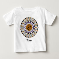 Spiritual Mandala Yoga Om Symbol Purple Customized