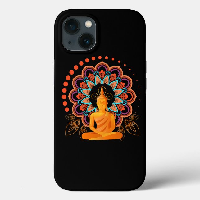 Spiritual meditation Buddha Case-Mate iPhone Case (Back)