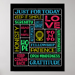 Spiritual Narcotics Anonymous Garden  Poster