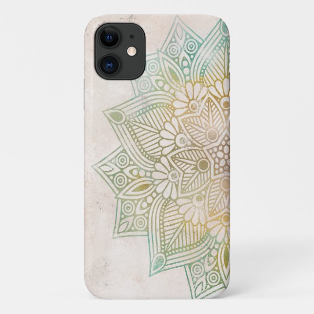 Spiritual neatral and colourful mandala indian Case-Mate iPhone case (Back)