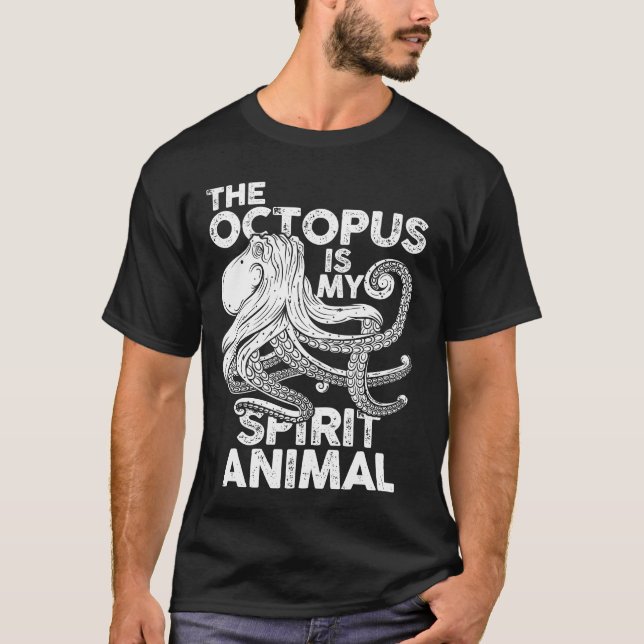 Spiritual octopus T-Shirt (Front)