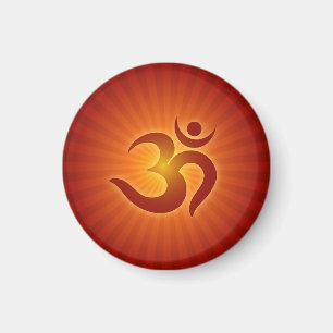 Spiritual OM Design Magnet