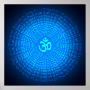 Spiritual Om Poster