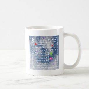 Spiritual positive affirmations coffee mug