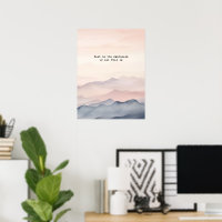 spiritual quote mindfulness wall art poster