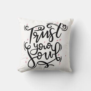 Spiritual Quote Throw Pillow