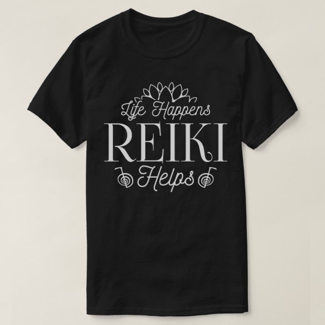 Spiritual Reiki saying  T-Shirt (Design Front)