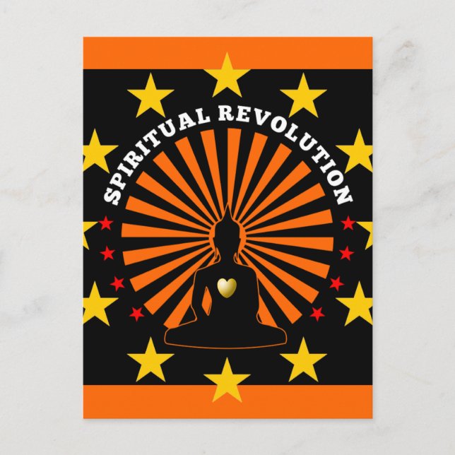 Spiritual revolution postcard (Front)