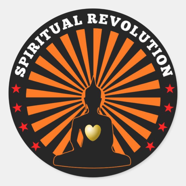 Spiritual revolution sticker (Front)