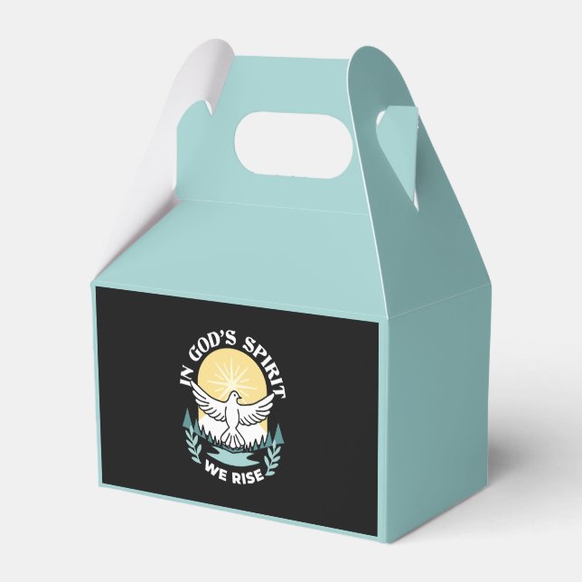 Spiritual Strength in God – Uplifting Christian Favor Box (Front Side)