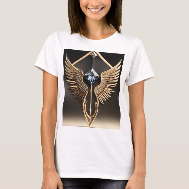 "Spiritual Style: Christian Graphic T-Shirt" T-Shirt (Front)