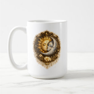 Spiritual Sun and Moon Celestial Sacred Light Coffee Mug