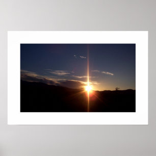 Spiritual Sunset Poster
