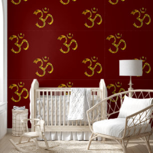 Spiritual Symbol - Buddhist sign Om or AUM 1 Wallpaper