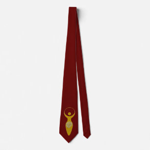 Spiritual Symbol - Goddess Of Earth Gaya 1 Tie