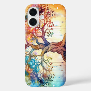 Spiritual Tree of Life design iPhone 16 Case