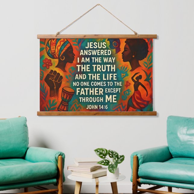 Spiritual Wall Tapestry (Living Room)