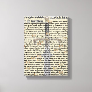 Spiritual Warfare Canvas Print