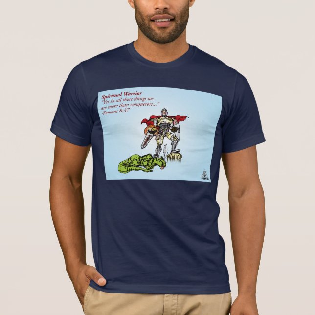 Spiritual Warrior Conqueror T-Shirt (Front)