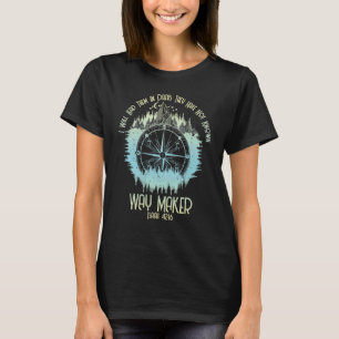 Spiritual Way Maker Bible Verse Christian Faith Wa T-Shirt