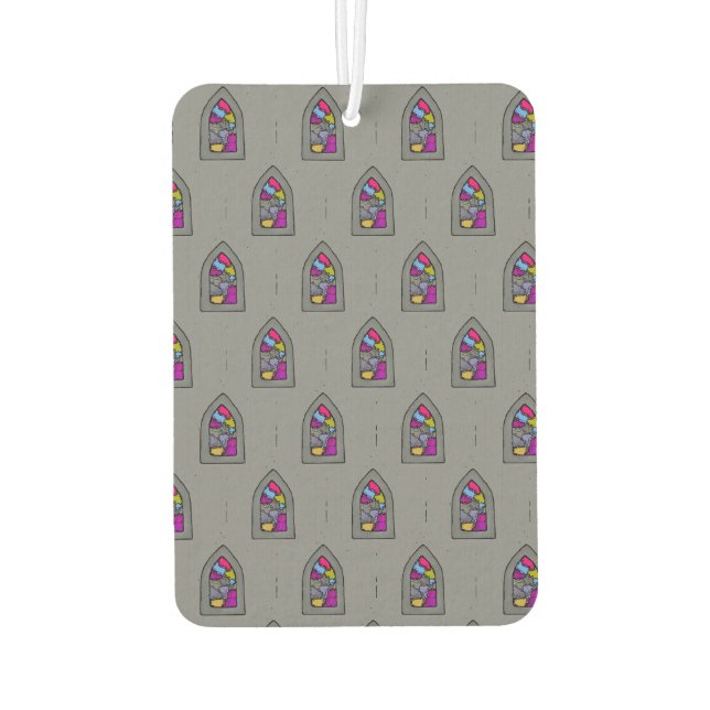 Spiritual Window    Air Freshener (Back)