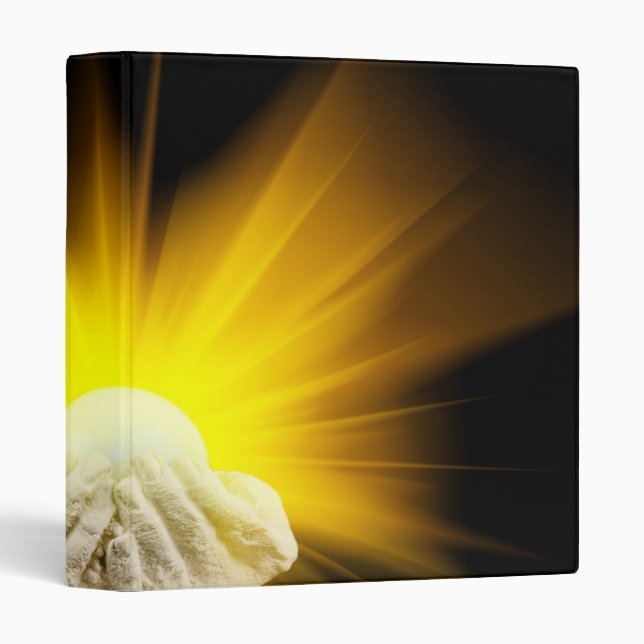 Spiritual yellow light Binder (Front/Spine)